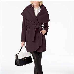 Tahari Marla Wrap Coat